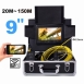 CJ9 Series 9" Wifi LCD Pipe Inspection Camera Sewer Drain Videoscope