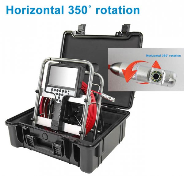 CB7 Series 7＂screen Pipe Inspection Video Borescope Sewer Drain Camera